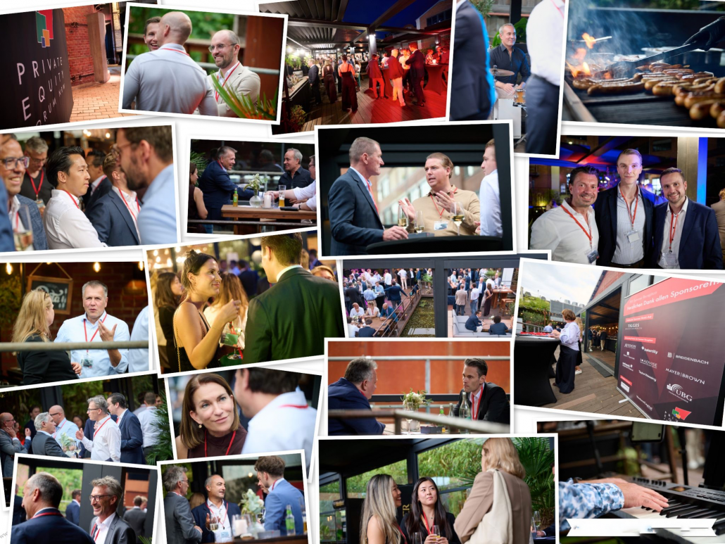 Collage aus unterschiedlichen Partybildern.