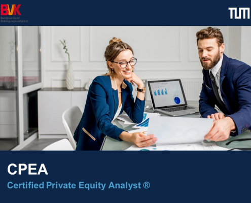 Professionele bespreking over private equity